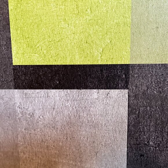 Crate & Barrel Geometric Giclee Print on Canvas Set - Picture 7 of 10